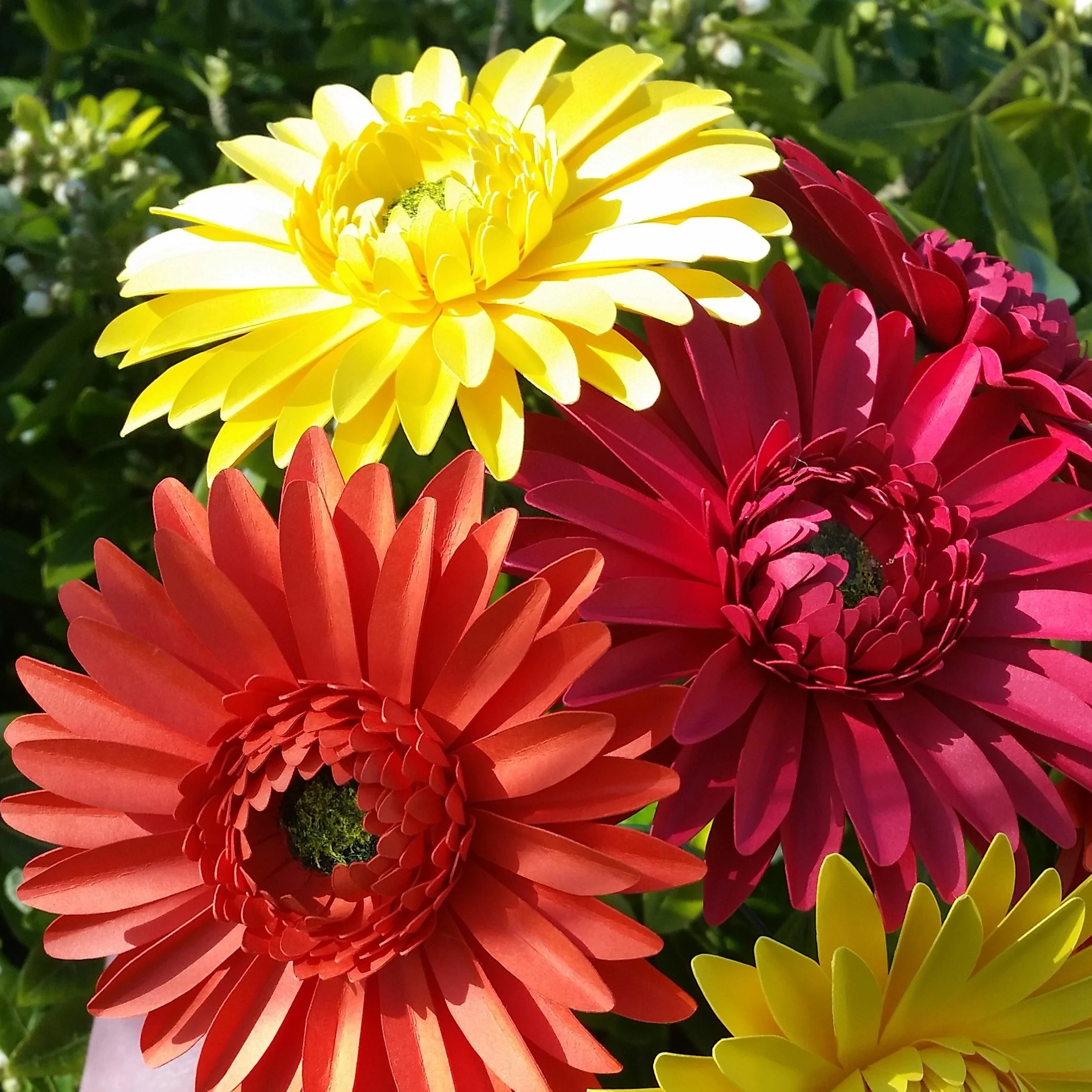 6 x Handmade Paper Gerbera Daisies - Image 6