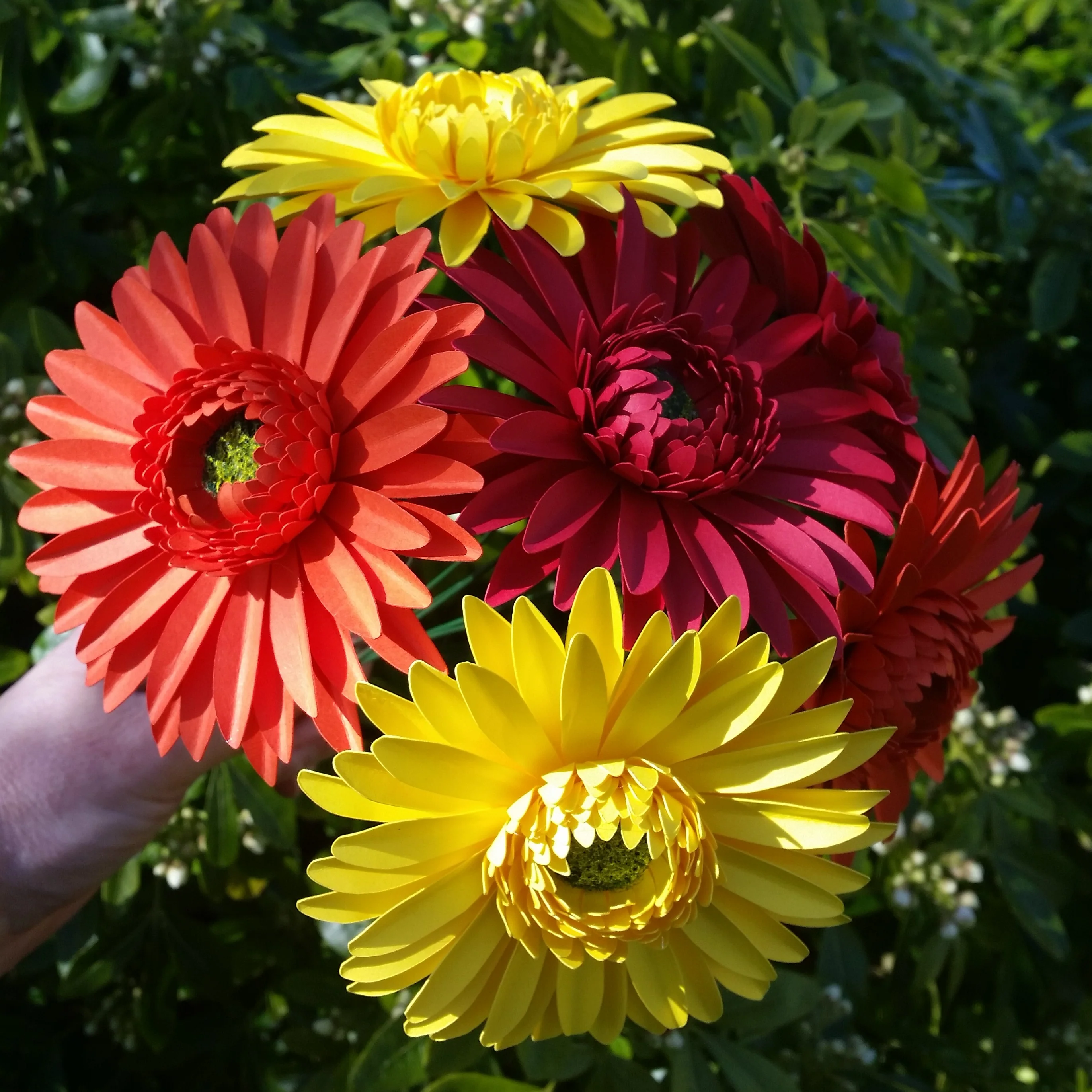6 x Handmade Paper Gerbera Daisies - Image 7