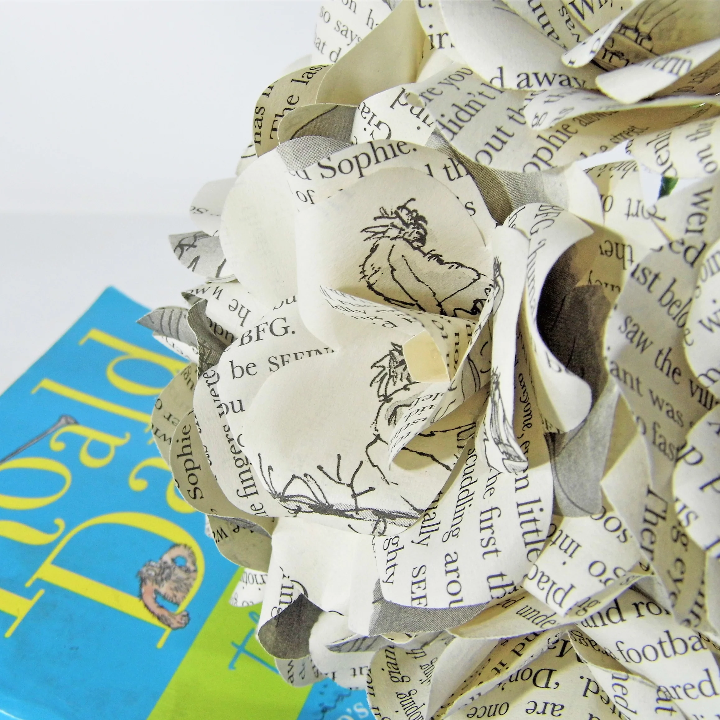 Book Paper Flower Roses - Image 12