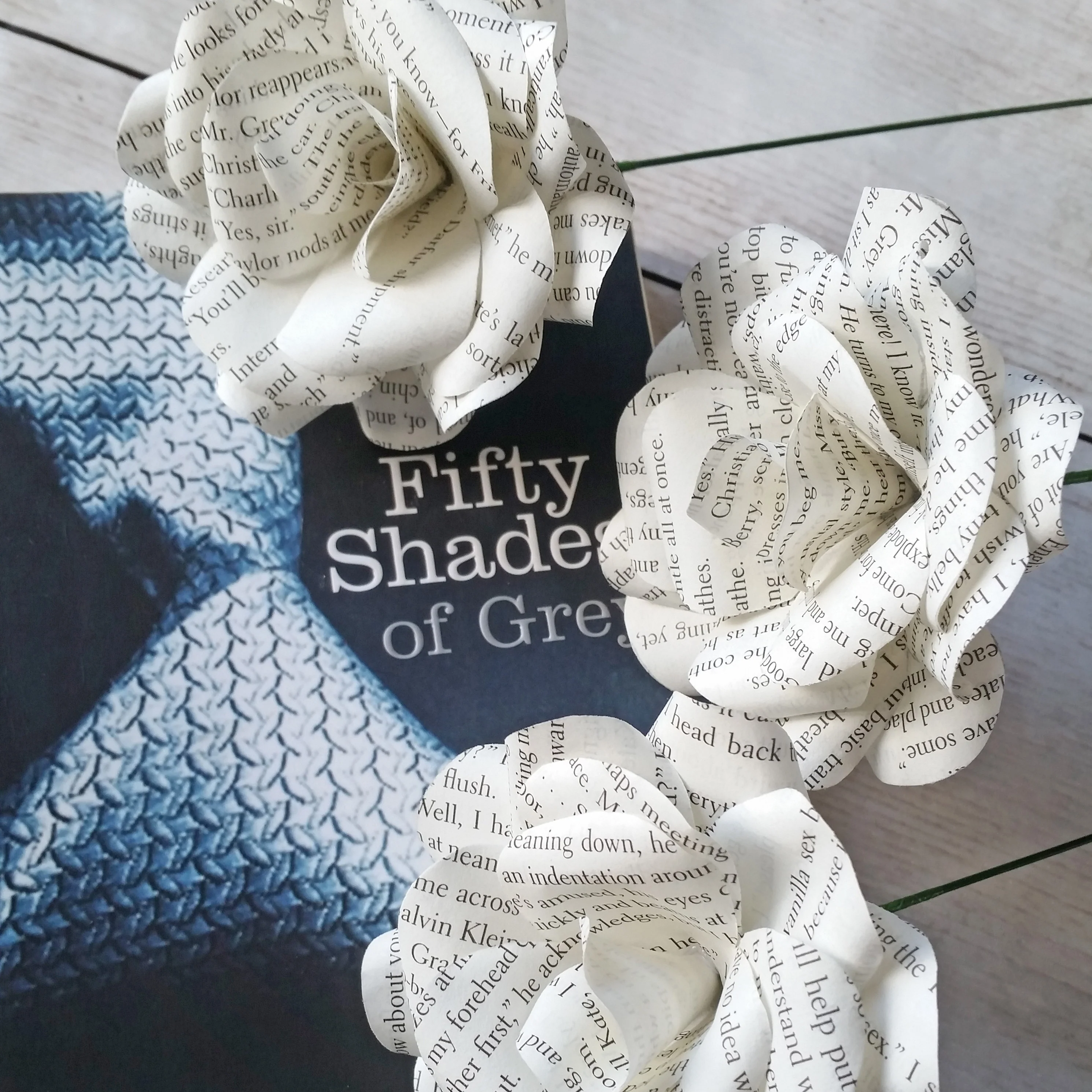 Book Paper Flower Roses - Image 2