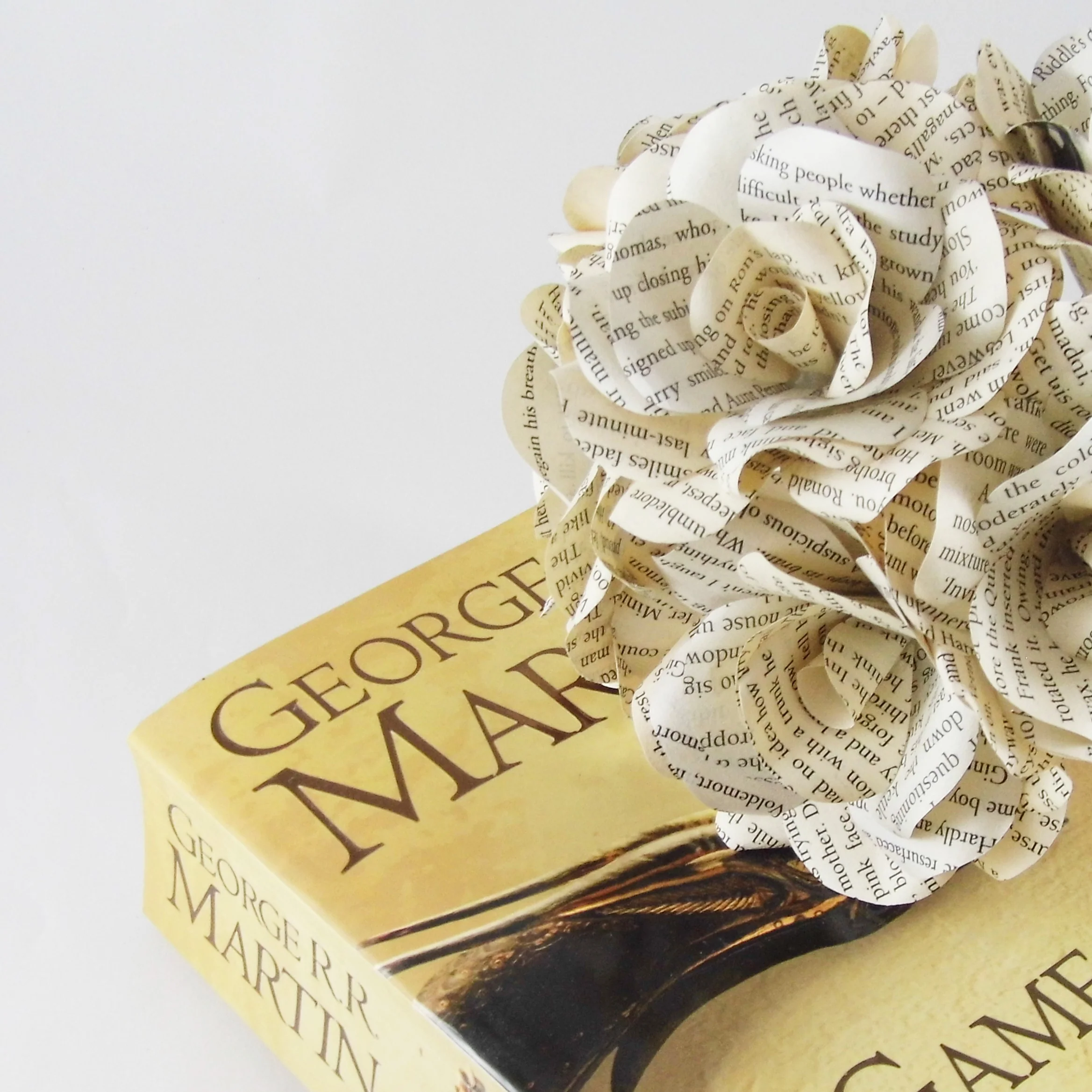 Book Paper Flower Roses - Image 6