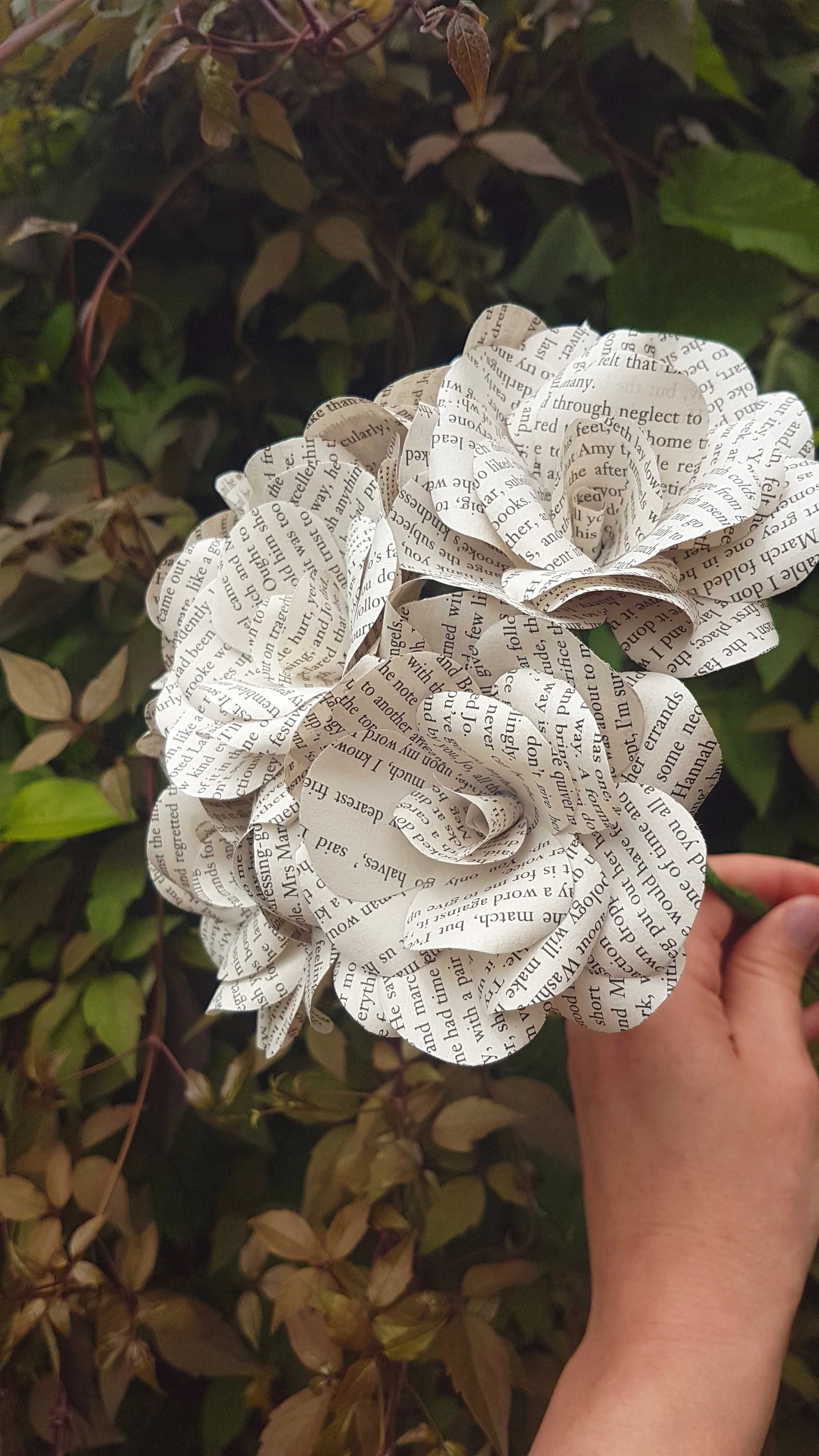 Book Paper Flower Roses - Image 8