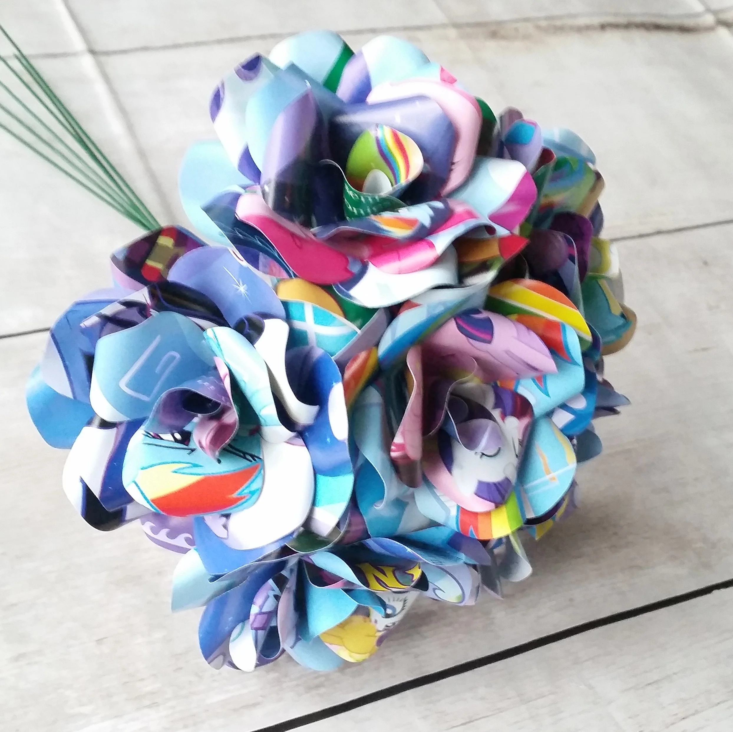 Book Paper Flower Roses - Image 9