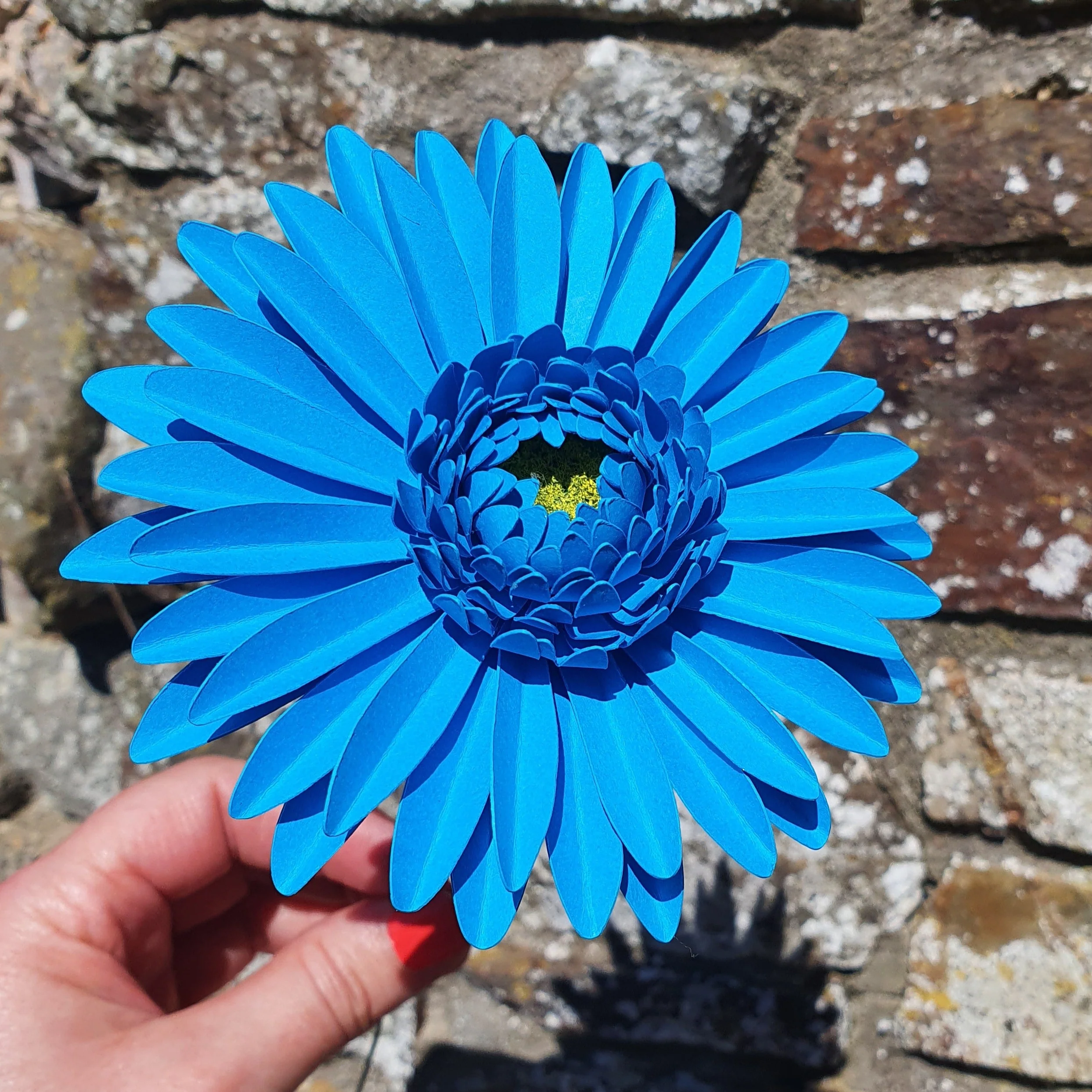 Gerbera Daisy - Handmade Paper Flower - Image 8