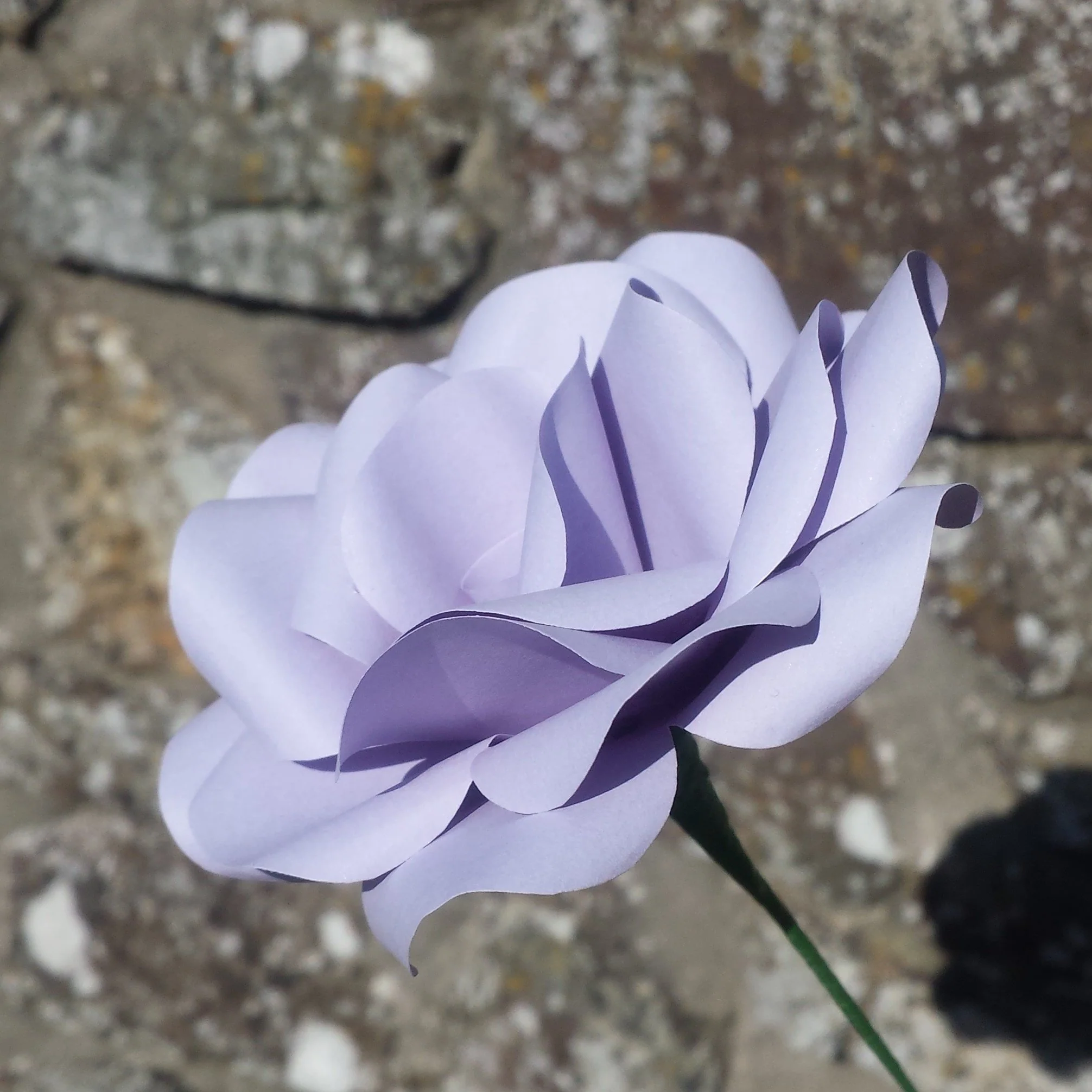 Lavender Colour Paper Flowers - Image 6