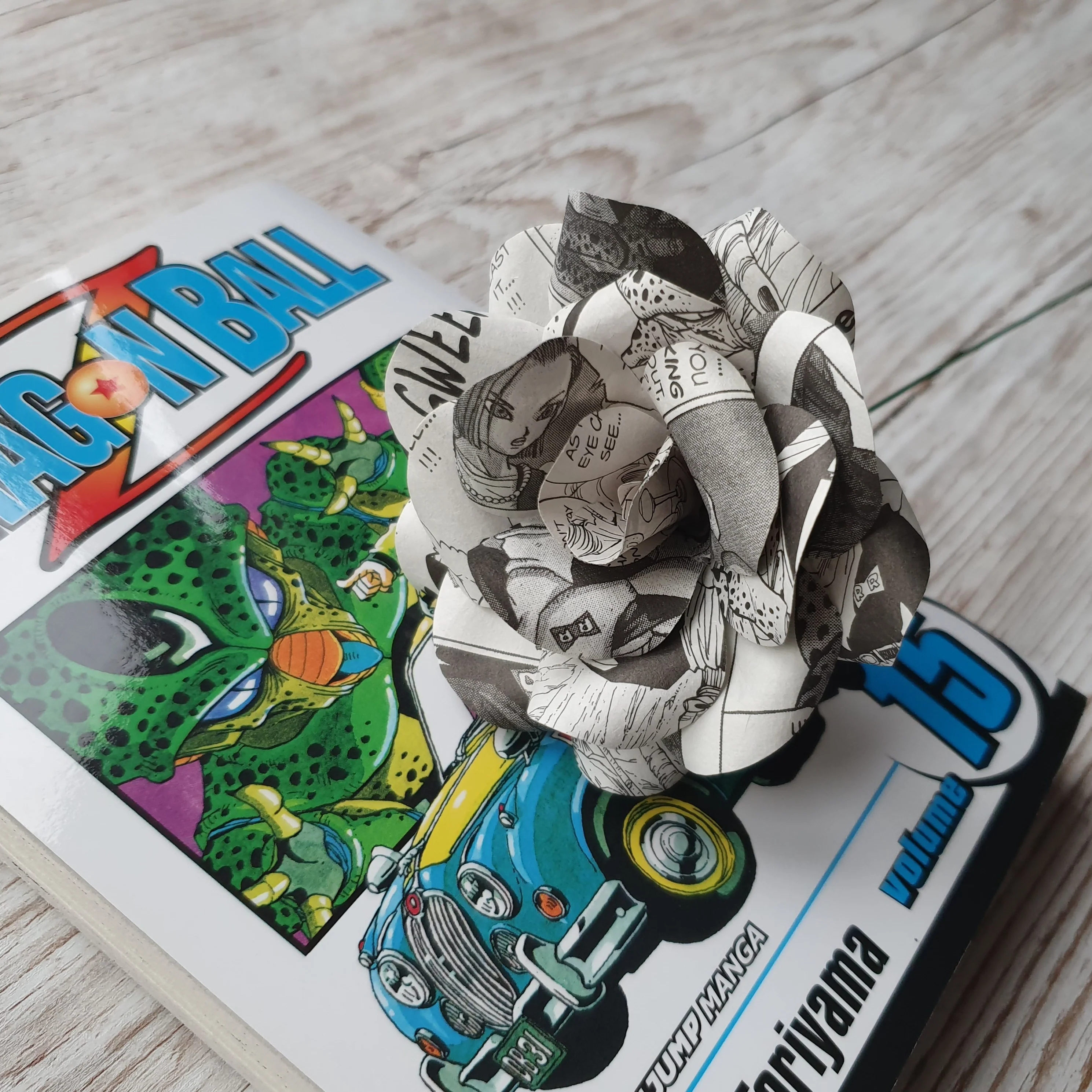 Manga Book Paper Flower Roses - Image 5