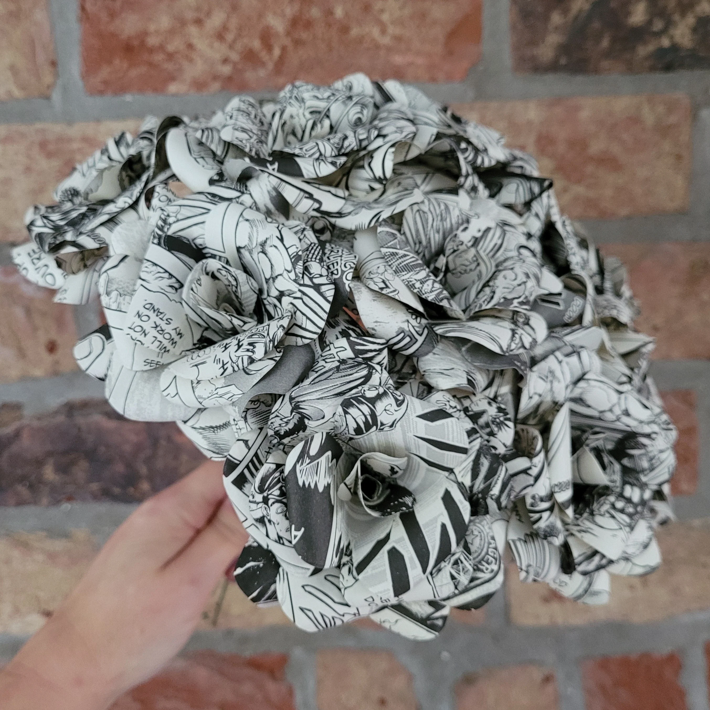 Manga Book Paper Flower Roses - Image 6