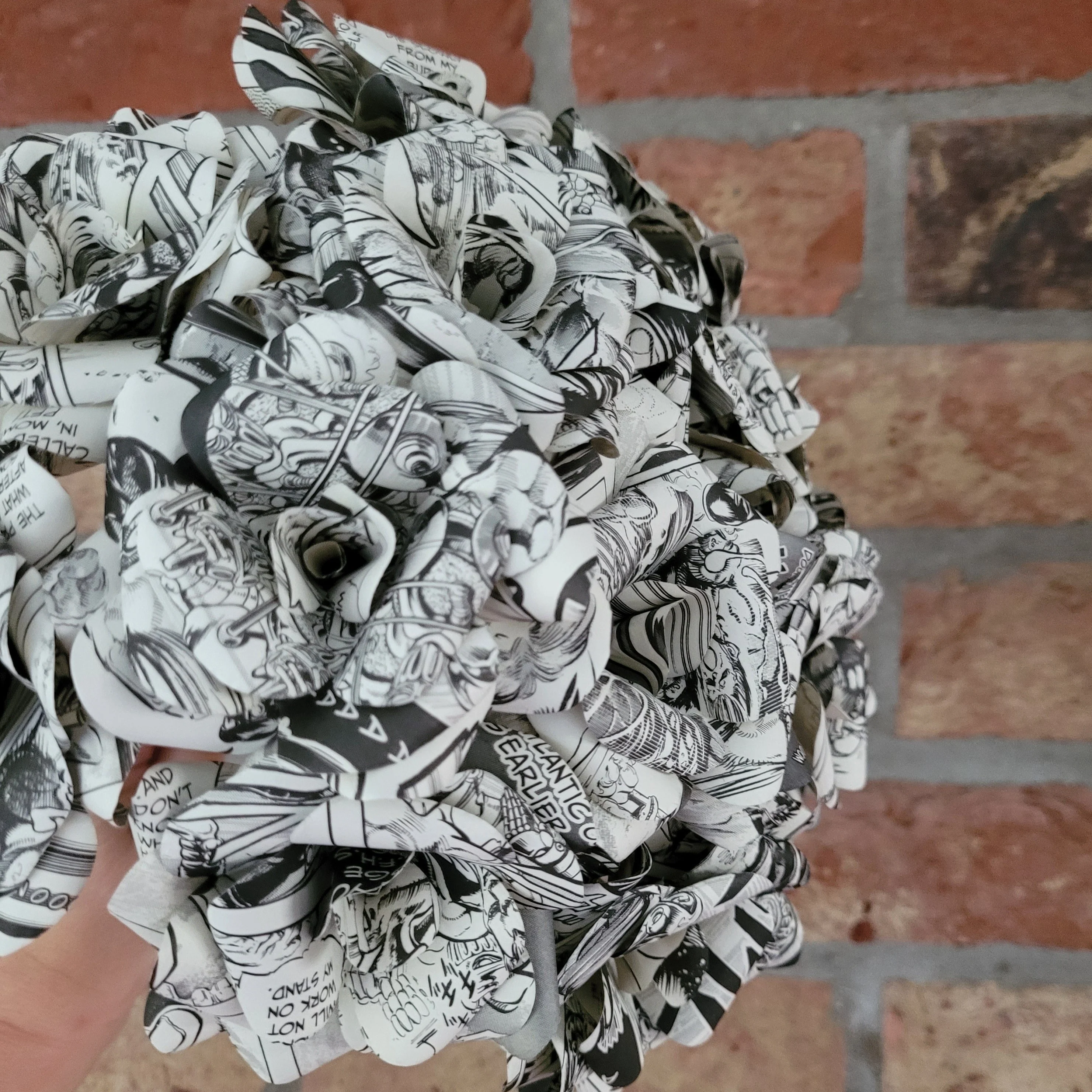 Manga Book Paper Flower Roses - Image 8