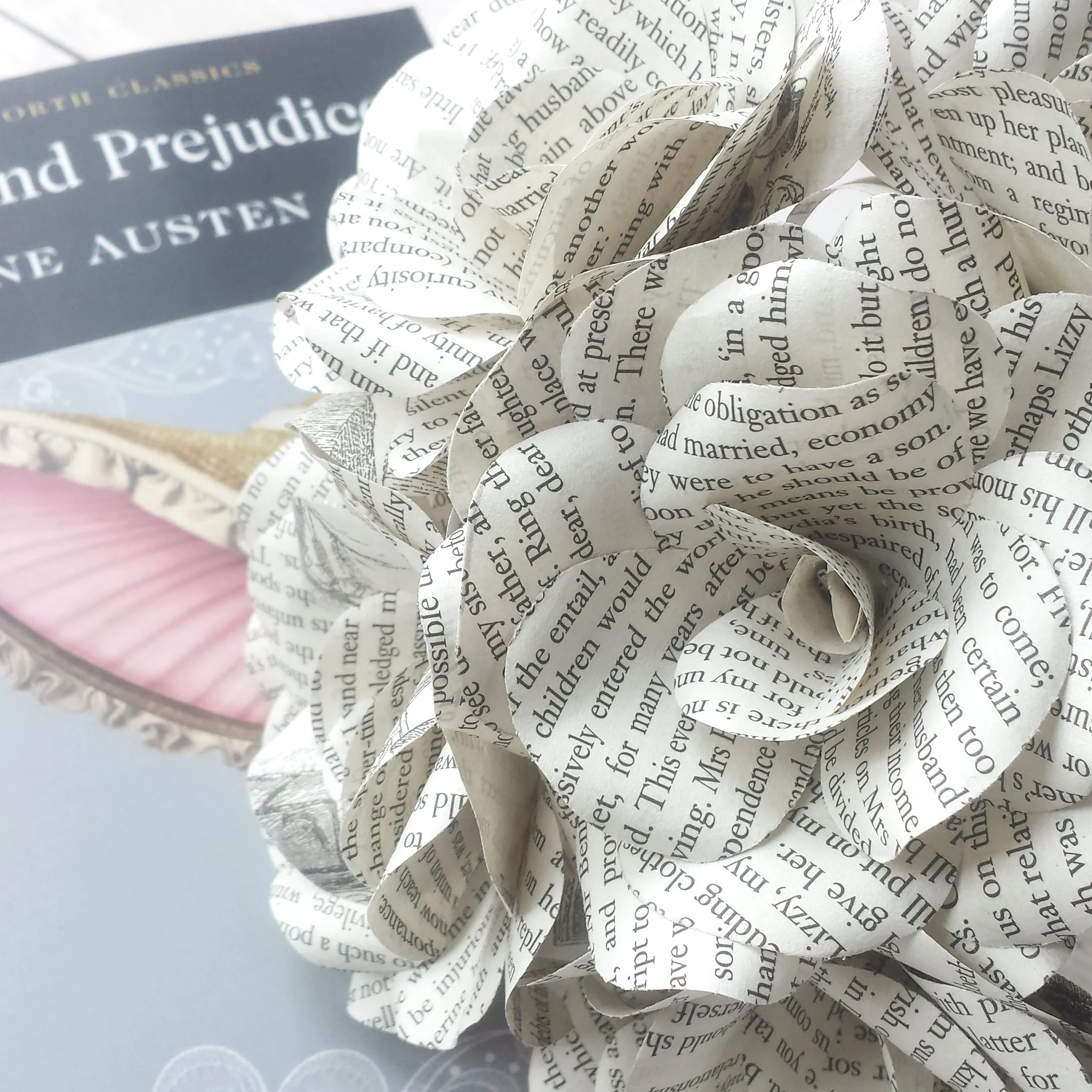 Pride and Prejudice Paper Flowers - Image 6