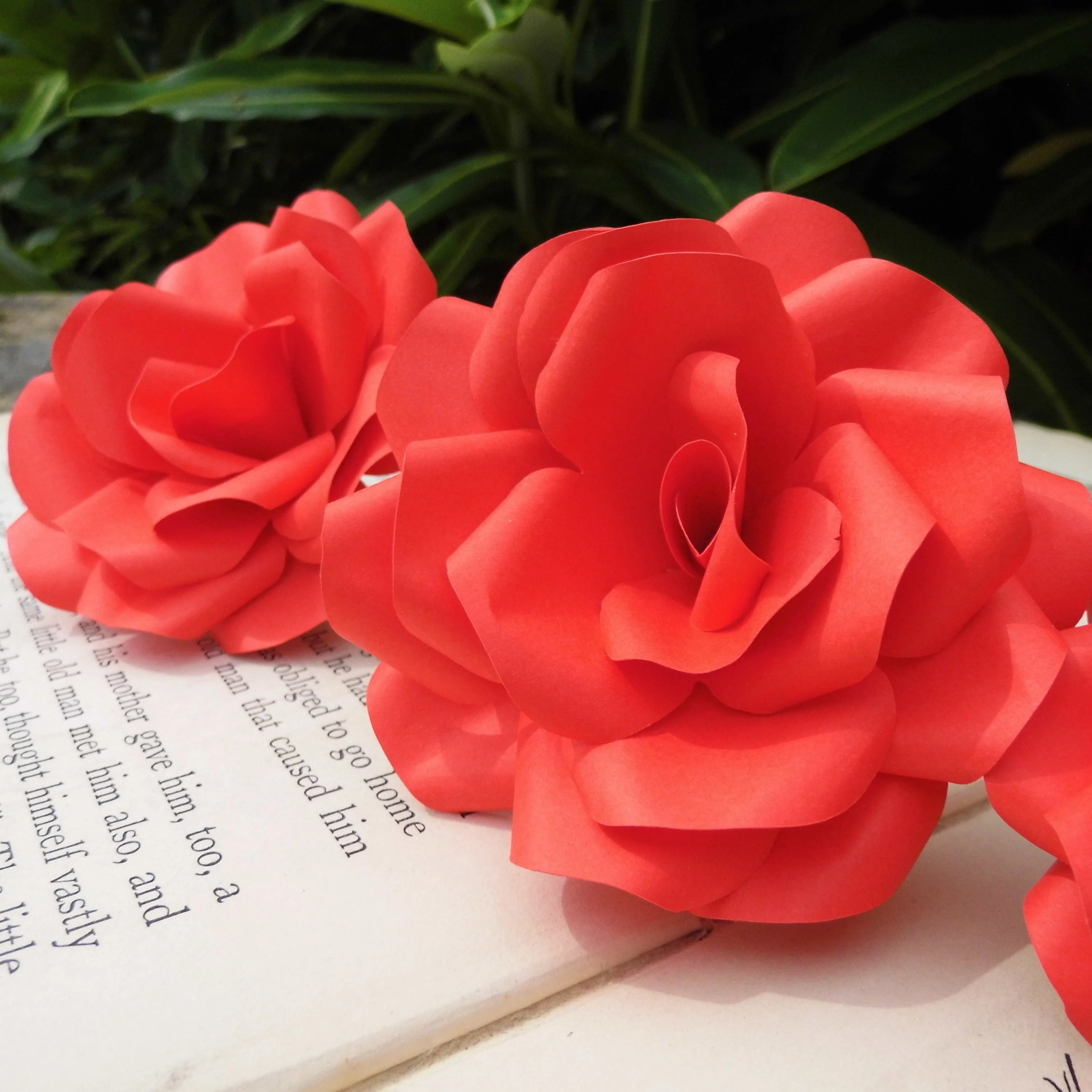 Red Paper Roses - Image 5